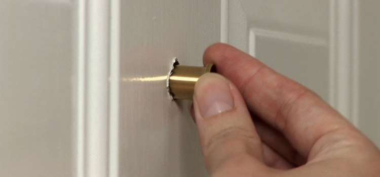peephole door repair in Sarasota